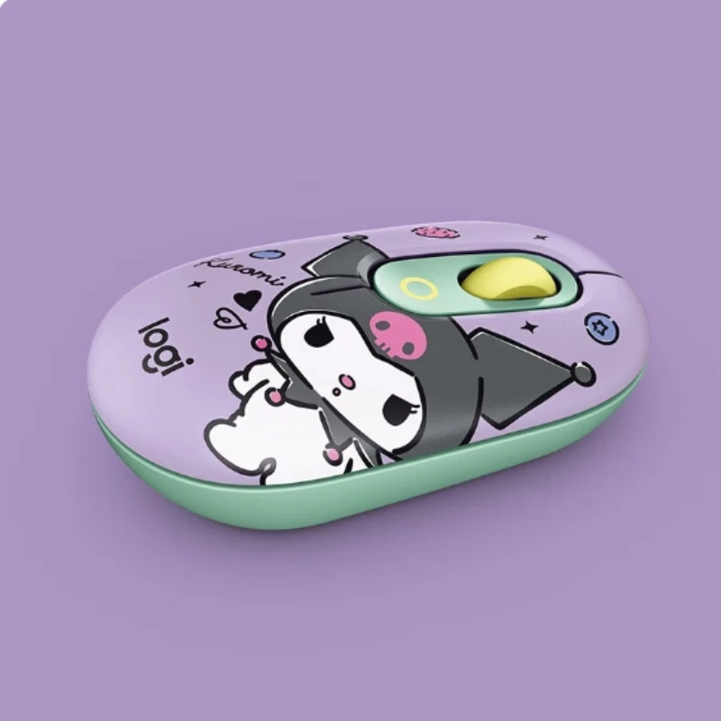 로지텍 POP MOUSE 블루투스 마우스 무소음 블루투스 귀여운 작은 손 마우스