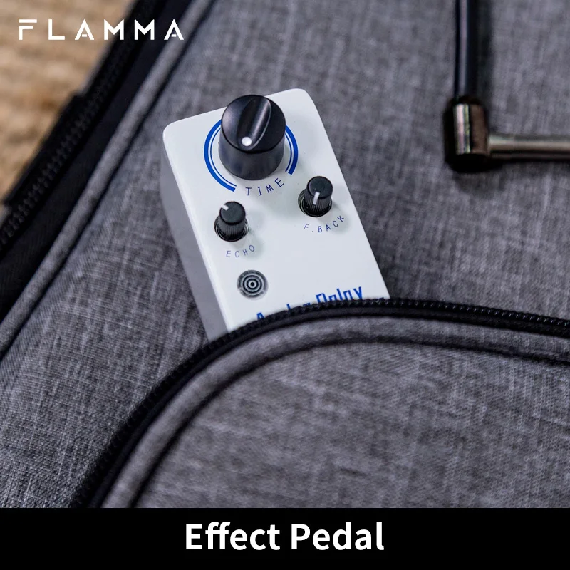 FLAMMA FC17 Analog Delay Pedal Guitar Effects Pedal Warm True bypass Circuit Guitar Processor Accessories