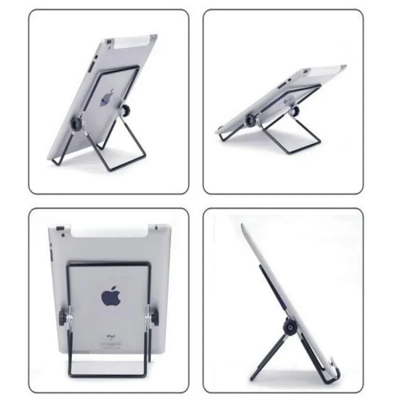 Support de tablette universel en métal pour iPad, Samsung, support de tablette, support de bureau pliable, support de téléphone flexible pour iPhone, Xiaomi