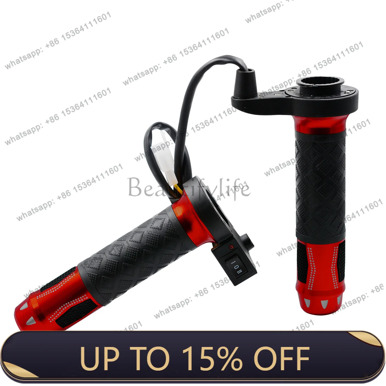 LX motorcycle accessories aluminum alloy 12V electric heating handle heating handle