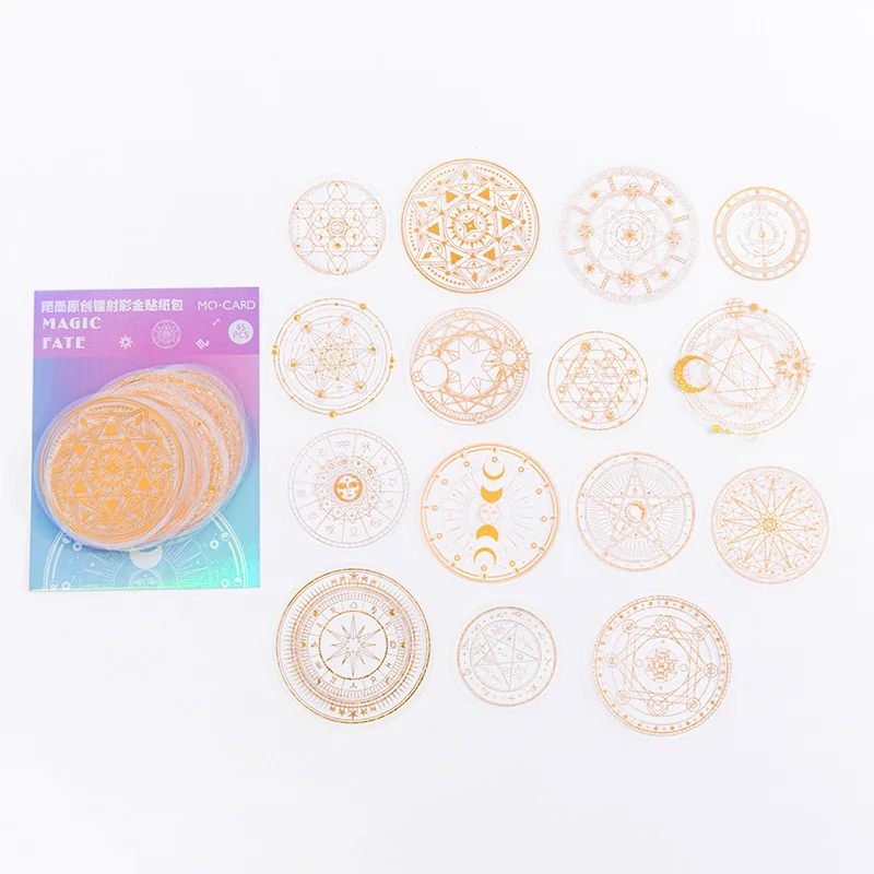 1pack/45pcs Distressed Retro Collage Stickers, Old Print & Antique Element Ornaments for Scrapbook Layout