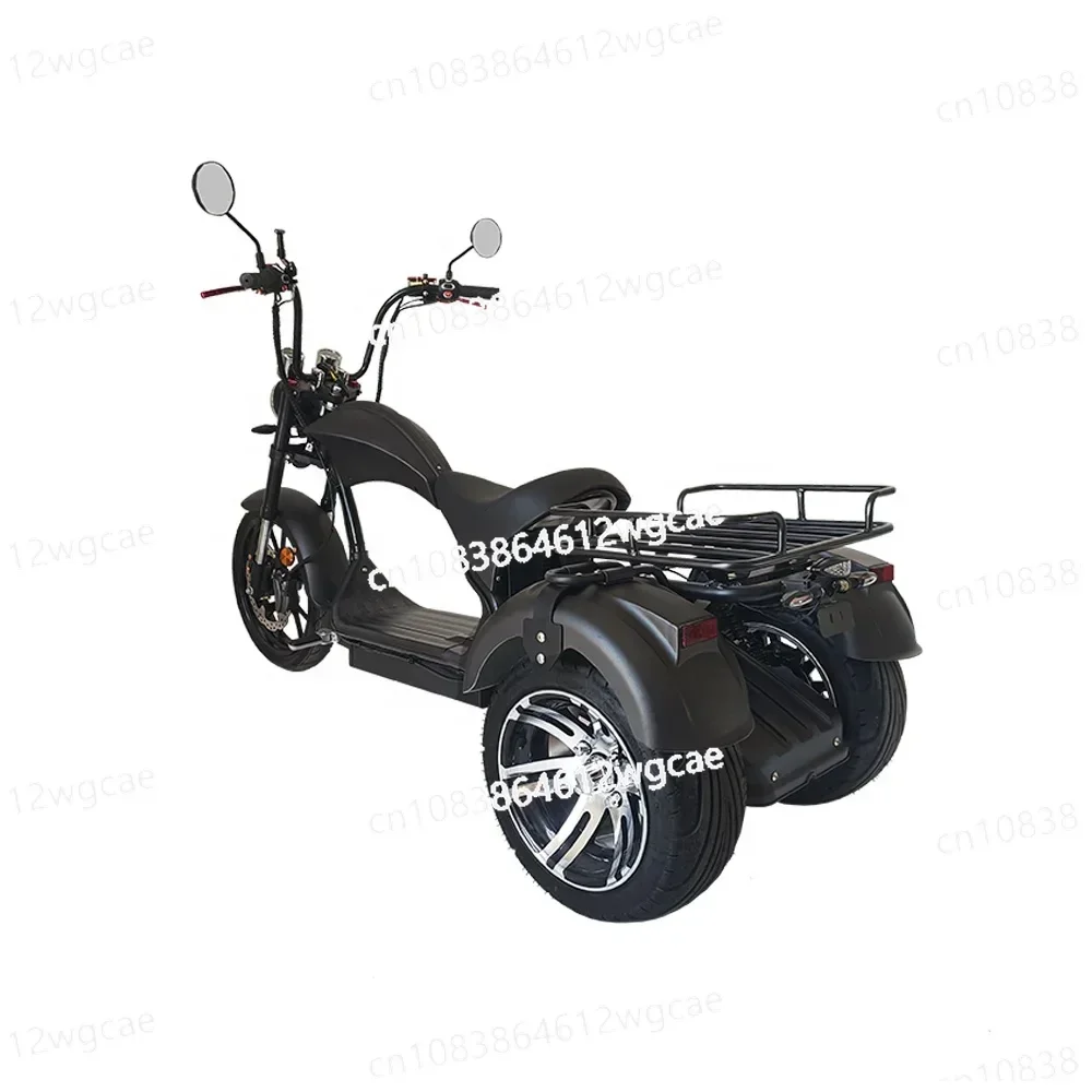 New Style 72V 1000W 3 Wheel Electric Tricycle Adult  Scooter Motorcycle  Chopper