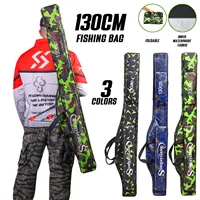 Bolsa de Almacenamiento para Cañas de Pescar Sougayilang de 80/130 cm, Bolsa de Gran Capacidad para Cañas de Pescar, Organizador de Equipo de Pesca, Bolsa de Pesca de Carpa, Pesca