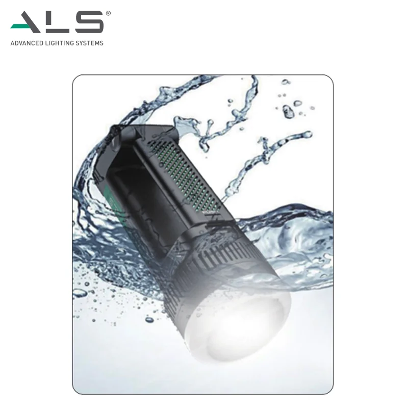 ALS 2000lm rechargeable LED waterproof professional long distance search light