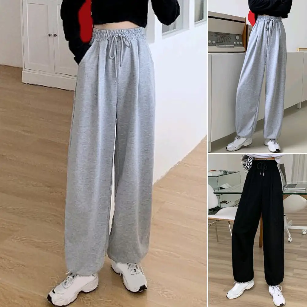 

Jogging Sweatpants Women Baggy Sports Pants Korean Fashion Tracksuit Pants Harajuku Streetwear Wide Leg Pants Trouser