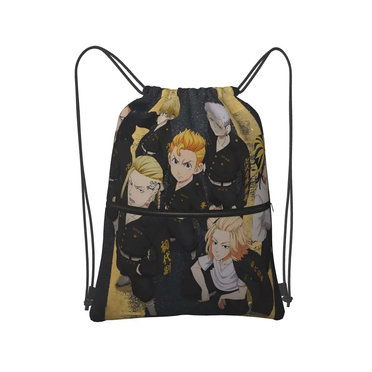 

Tokyo Revengers Backpacks Casual Drawstring Bundle Pocket Storage Bag Book Bags for Travel School