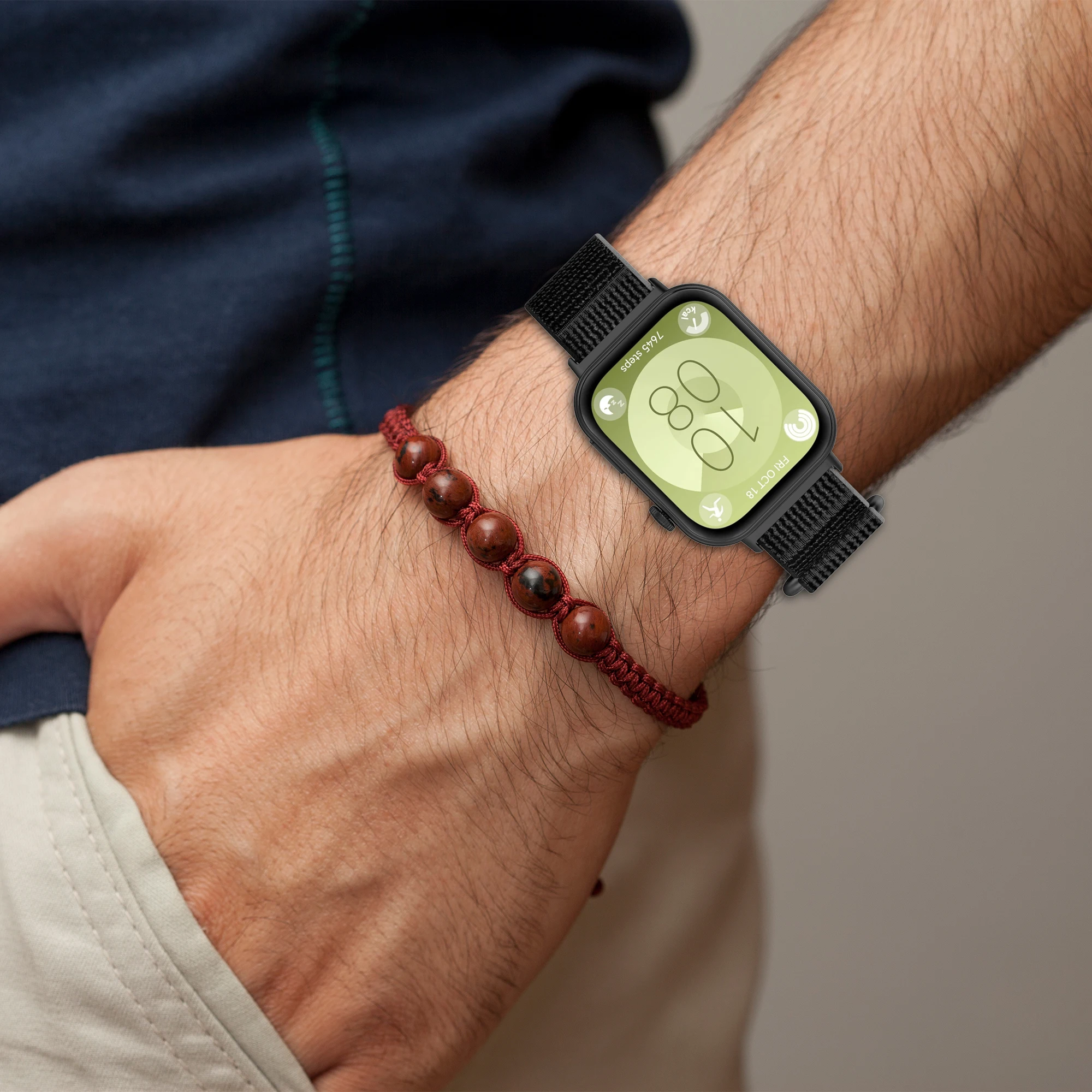 Cinturino sportivo o orologio HUAWEI FIT 3 cinturino di ricambio cinturino in Nylon morbido cinturino Correas cinturino per HUAWEI WATCH Fit 3 Trail Loop