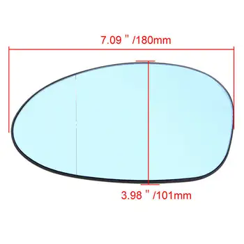 適用於BMW1系E81 E87 E88 E82和BMW3系E46 E90 E91 E92 E93的加熱車門側後視鏡 51167145268 51167145267 10 最佳銷售 BMWE46側後視鏡 - №2