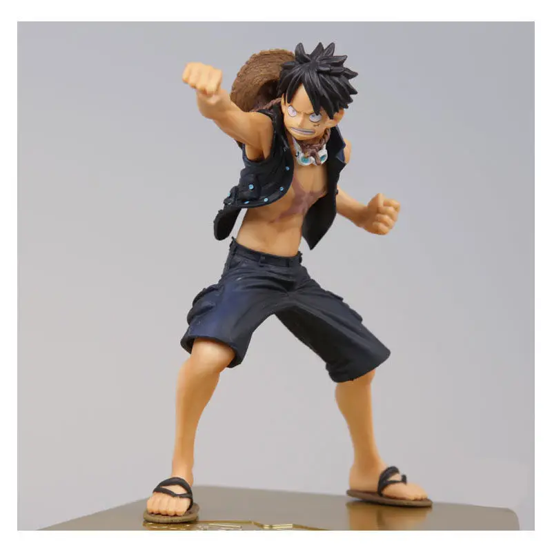 ONE PIECE Banpresto Black clothes Monkey D. Luffy Gild Tesoro Anime Figure Toy Gift Original Product [In Stock]