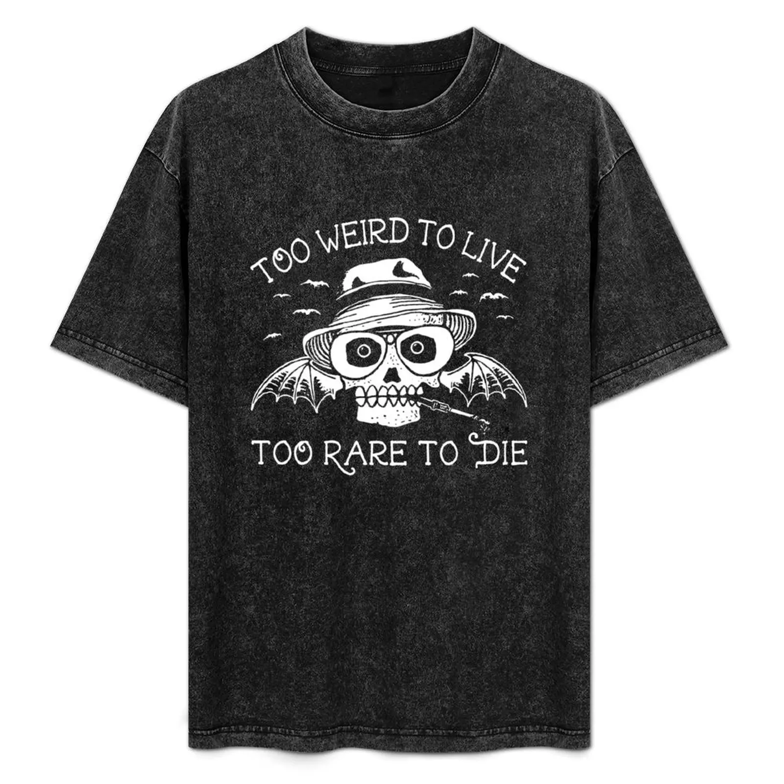 

Hunter S Thompson Too Weird To Live Fear and Loathing in Las Vegas Tee T-Shirt Anti-Wrinkle Short Sleeve T-Shirt
