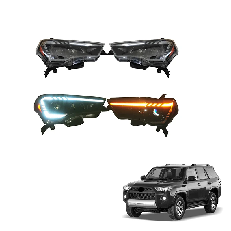 2014-2021 4x4 Car Accessories Headlight for Toyota 4Runner Headlight
