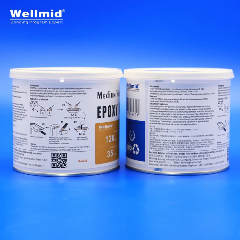 Standard Epoxy Adhesive 120 Minutes Long woking time High Performance High Strength Bond Metal Glass Some Plastic Wood AB Glue