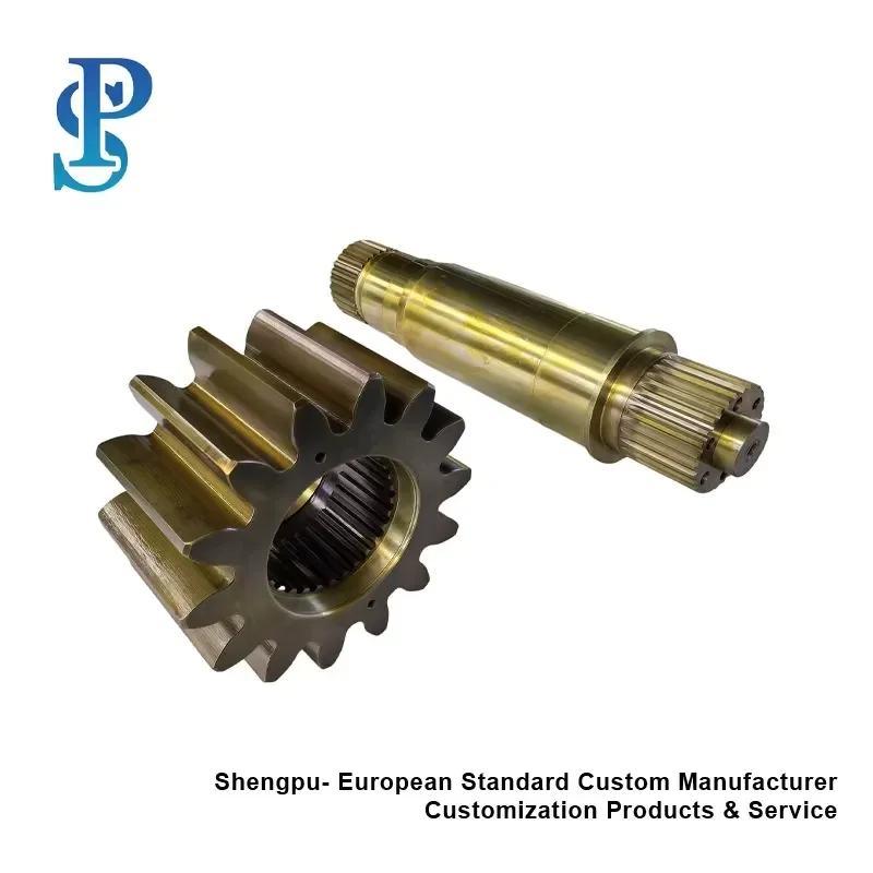 high quality Alloy Precision Machining Gear Casting Shaft ISO Certification Customized Price Advantage OEMODM