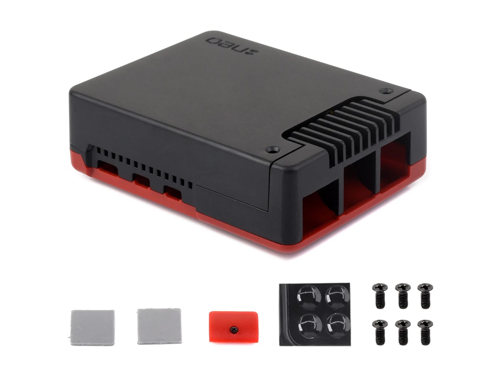 

Waveshare Argon NEO Aluminum Alloy Case for Raspberry Pi 5, Built-in Cooling Fan, Optional for M.2 NVME Expansion Slot