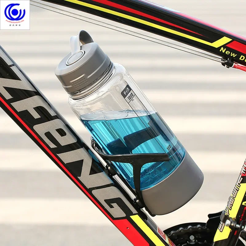 Large Water Bottle Capacity Creative Bicycle Portable Kettle Drop Risistance Handgrip Outdoor Sports Tea Bottles cup 1000-1500ml