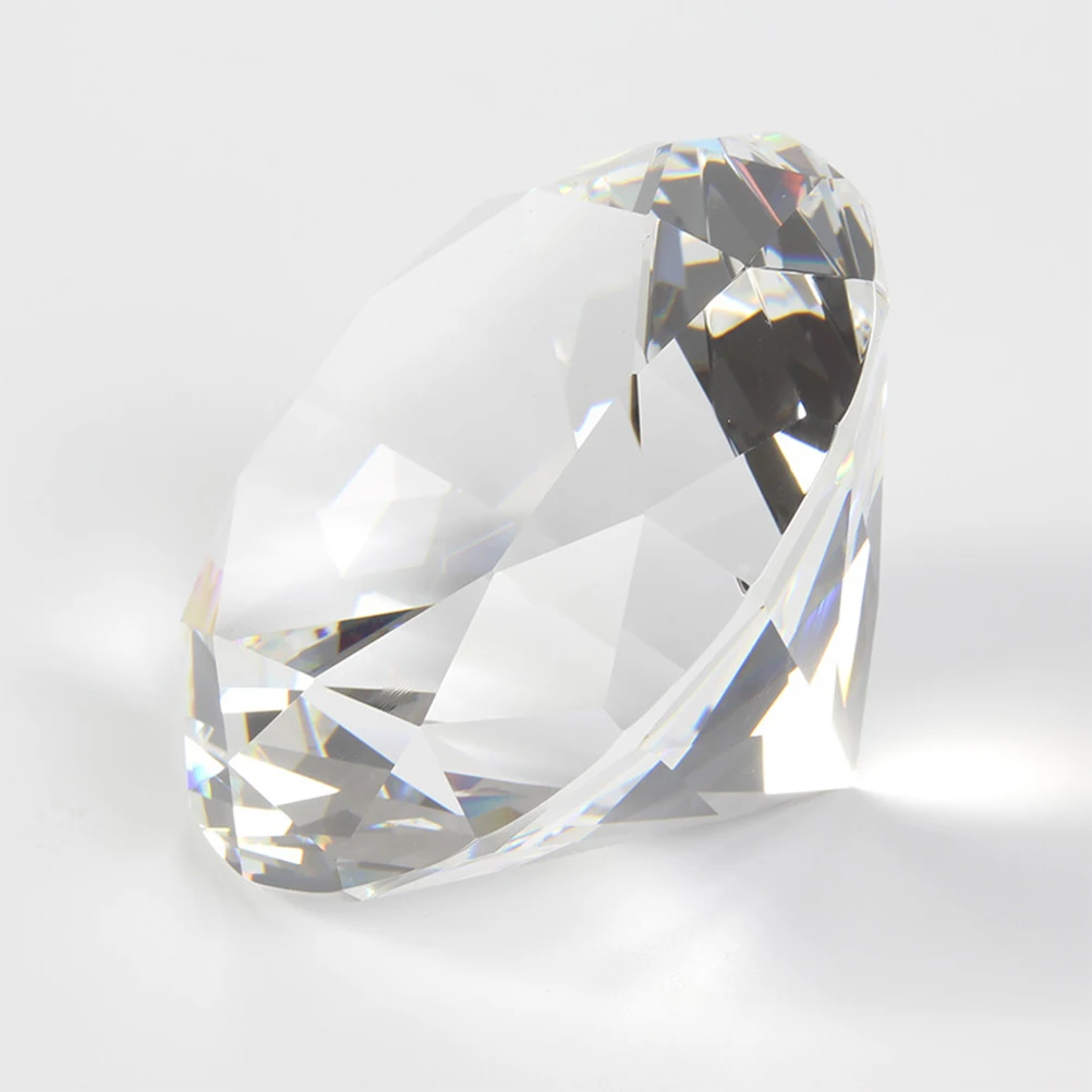 20 Pcs Crystal Diamond Fake Shower Bridal Decor Wedding Diamonds for Artificial Section