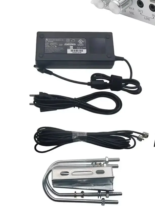 

2026 Premium Products 25W FM Transmitter Stereo PLL Broadcast Radio Station + Range Max Antenna + Power Supply
