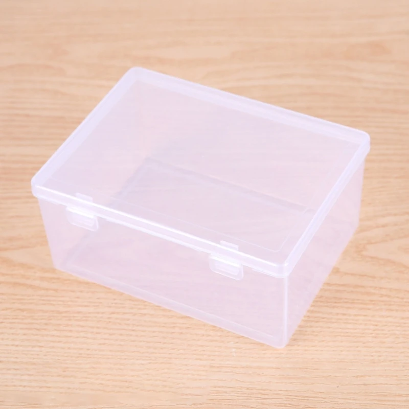F92B Clear Herse Box-Organizer с крышками прозрачная пластиковая коробка для хранения ювелирные изделия для корпуса небольшие RO