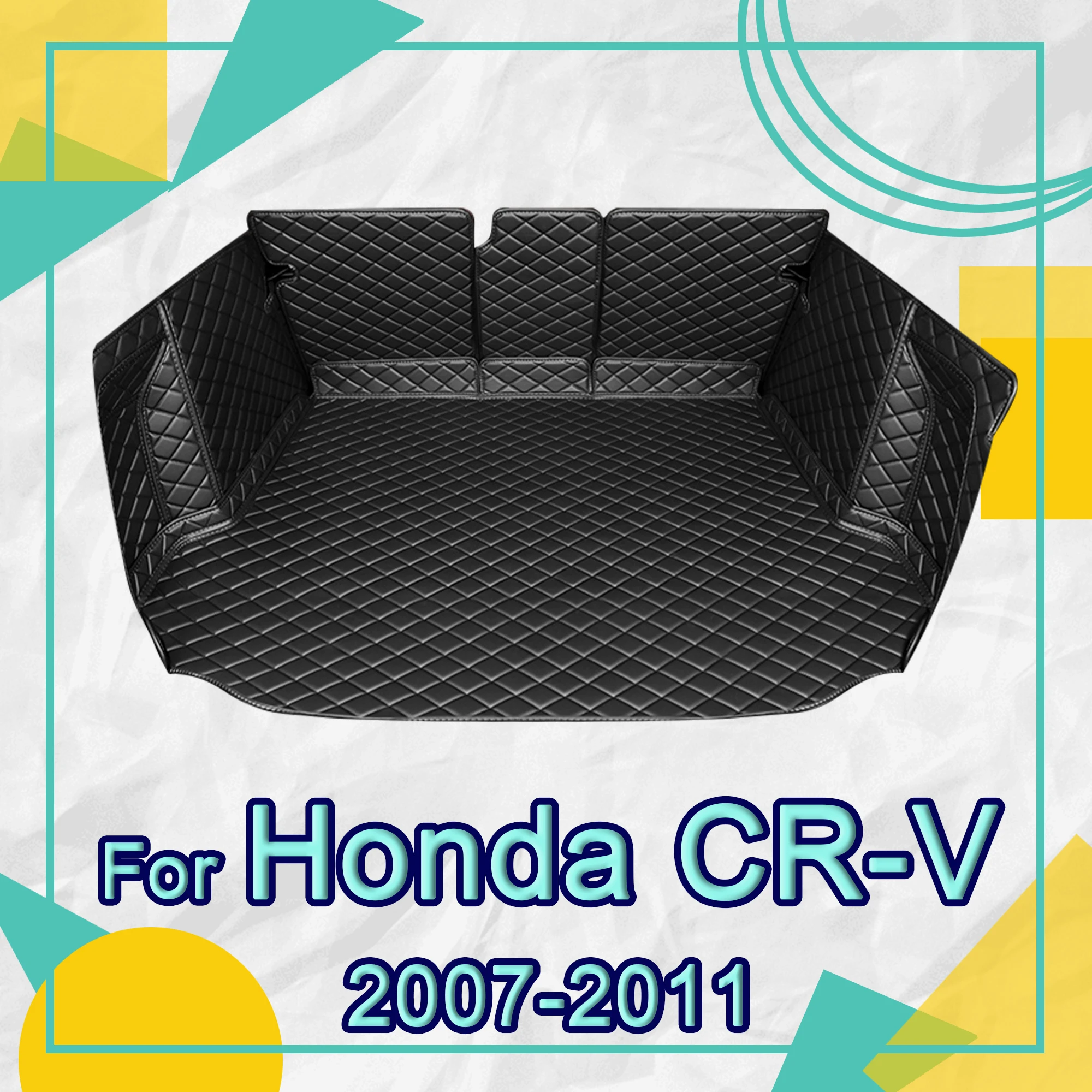 APPDEE Car trunk mat for Honda CRV 2007 2008 2009 2010 2011 cargo liner carpet interior accessories cover