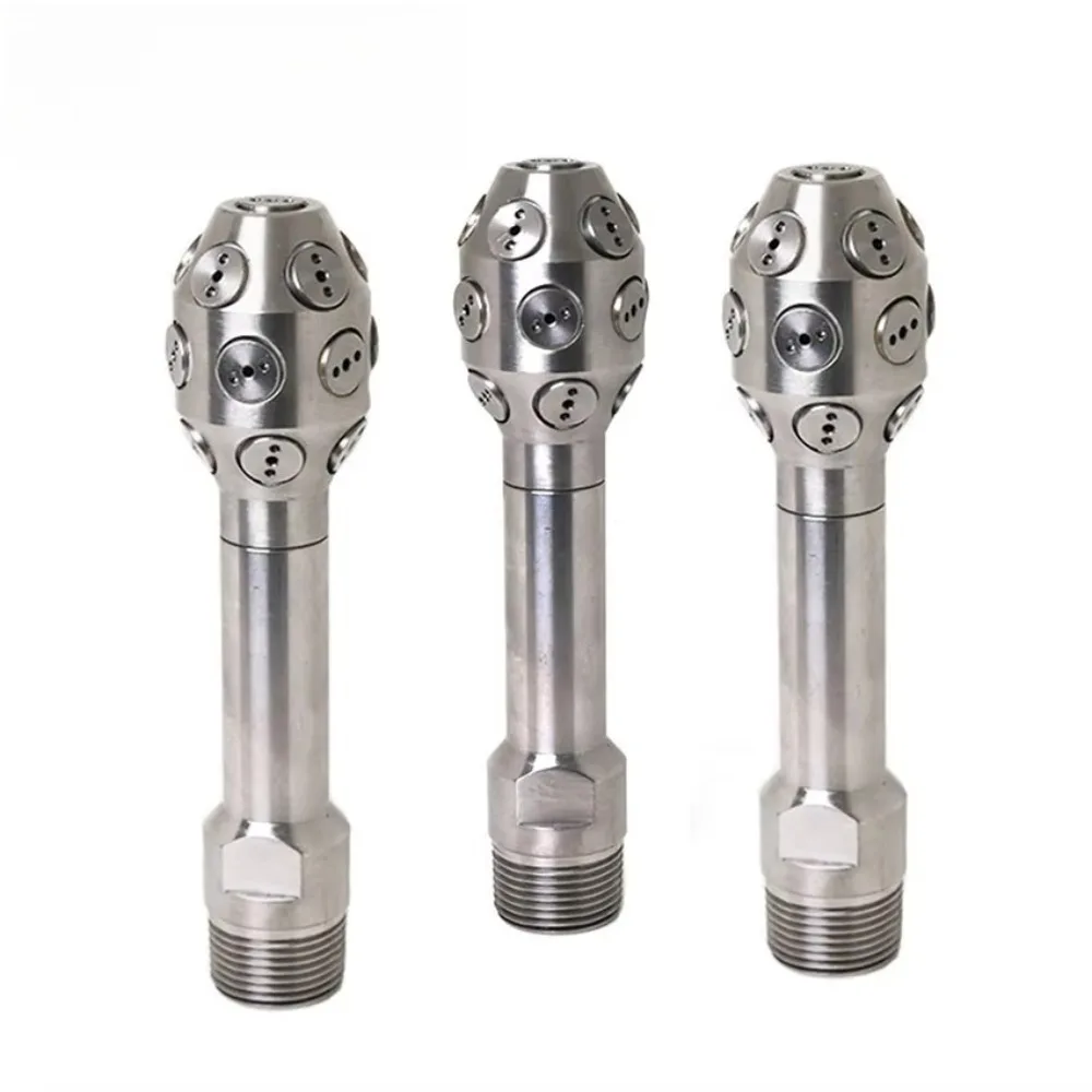 NEW  Anti-Clogging 360° Rotary Jet Nozzle, 3/4