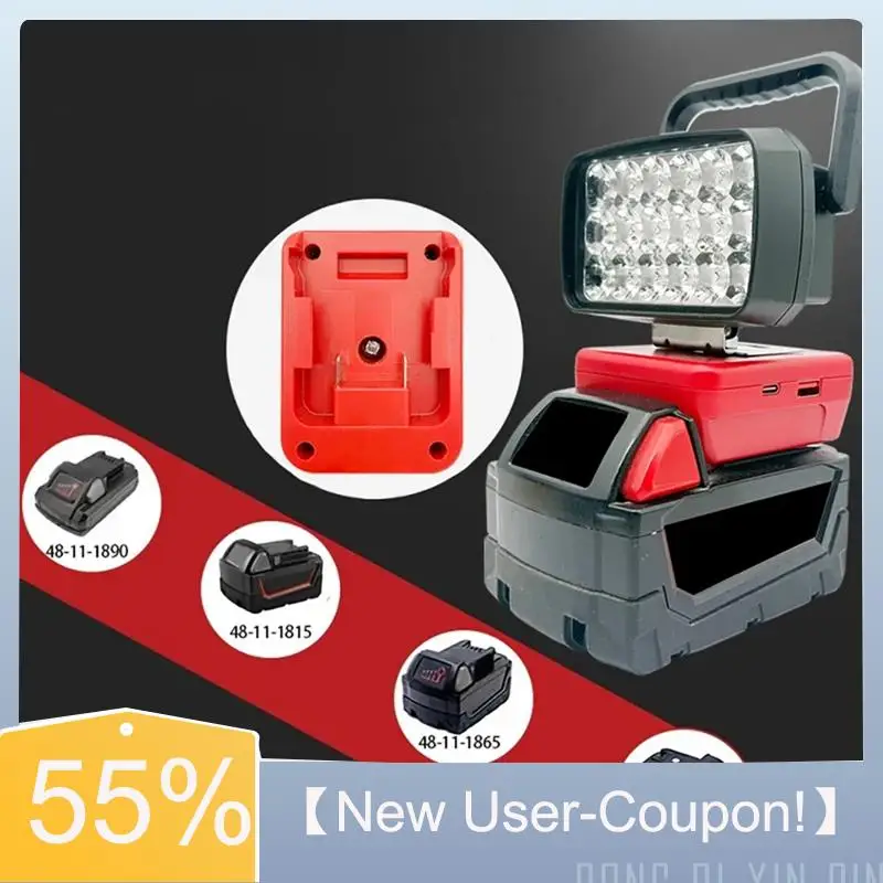 

【Fast Delivery】18 Beads LED Working Light For 18V Li- Battery Camp Emergency Light