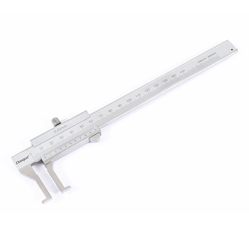 Dasqua-calibrador de ranura Interior de alta calidad, 18-150mm, 0,02 grados, Calibrador Para Ranura Interior