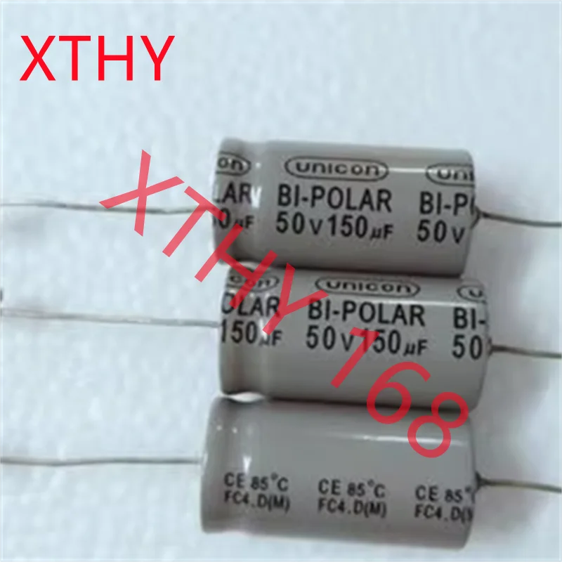 

Новый японский электролитический конденсатор Yukon 50V150UF (150 мкФ 50В), без полярности, BP, осевой, горизонтальный, 16*31 мм