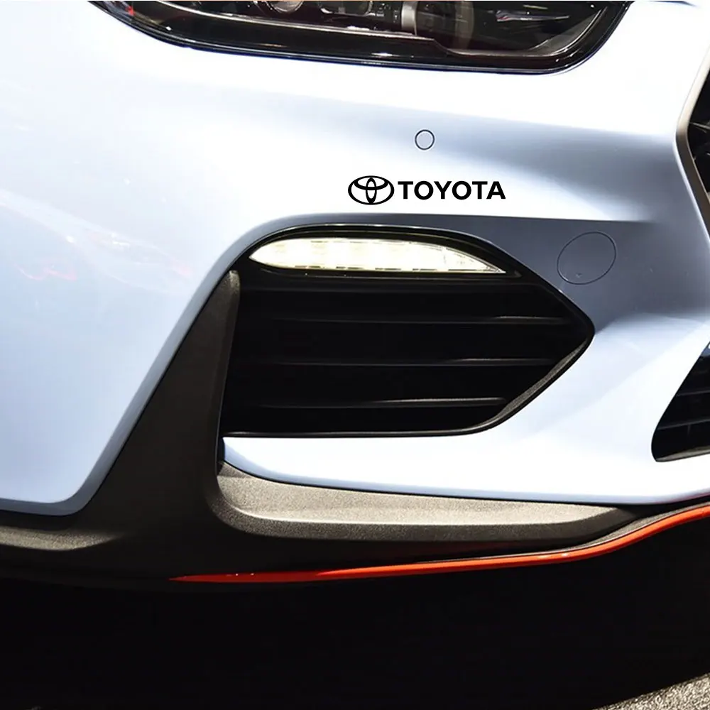4 قطعة ملصقات شارة السيارة باب الجسم شعار الديكور ملصق مائي لتويوتا TRD كورولا يارس برادو بريوس RAV4 ميراي كامري لاند كروزر #5