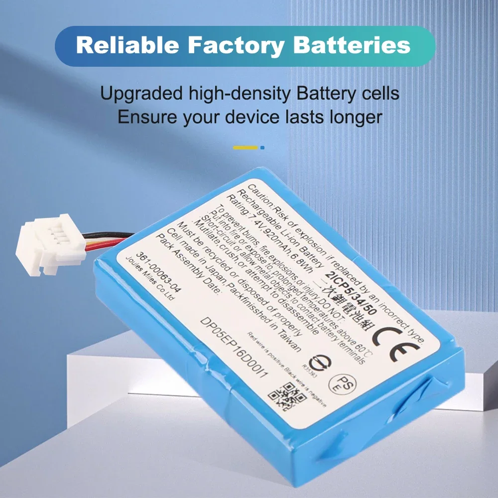 ETESBAY 361-00063-04 Rechargeable Li-ion battery For BMW Navigator 5/Navigator 6 Garmin Zumo