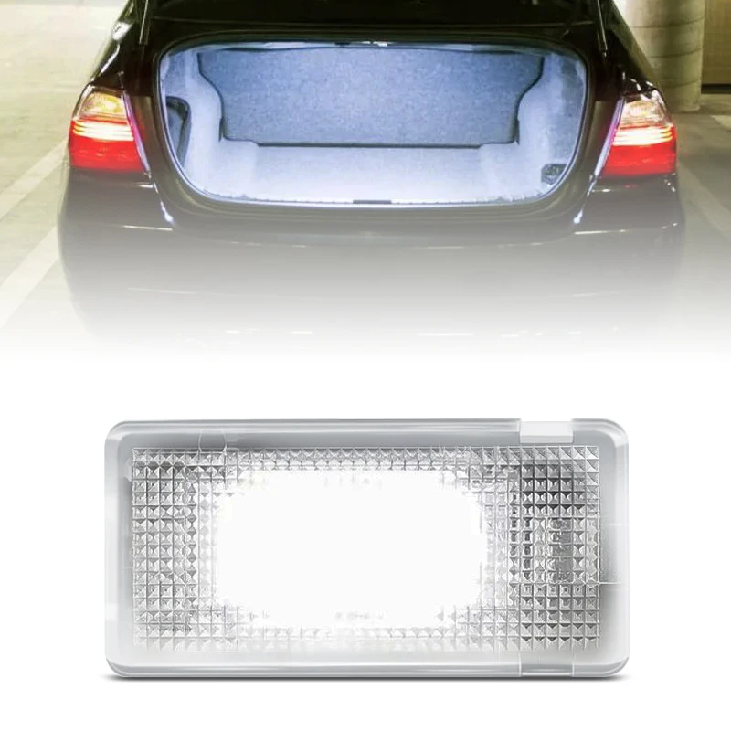 For BMW E36 E38 E39 E46 E60 E61 E65 E66 E82 E88 E90 E91 E92 E93 F10 E53 X5 E84 X1 White LED Footwell Luggage Trunk Light