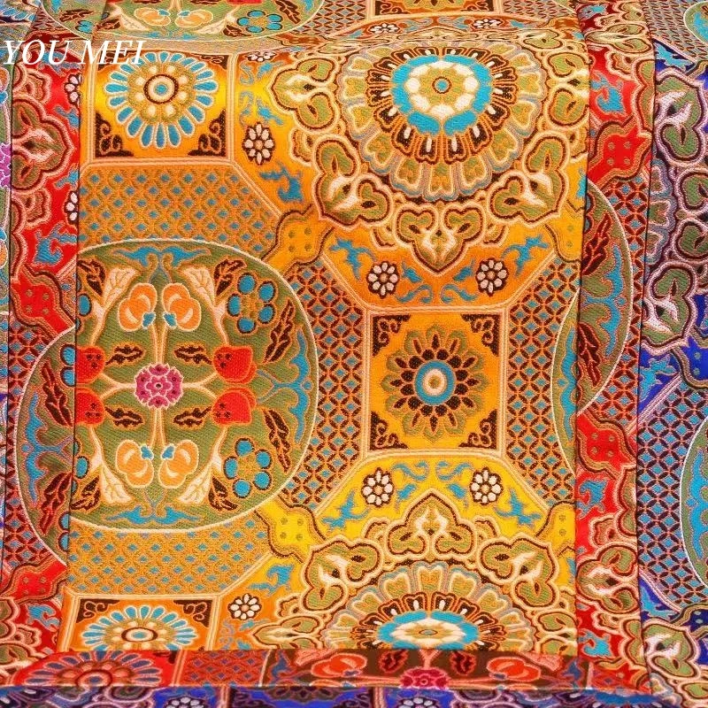 Tibetan-Style Auspicious Tablecloth Embroidered Home Altars Colorful Ritual Implement Cushion Altar Decorative Buddhist Item