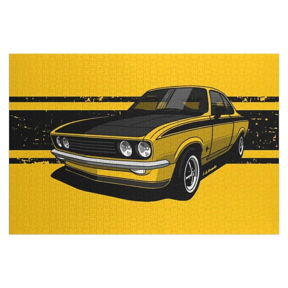 

The beautiful classic sports coupe Jigsaw Puzzle Photo Personalized Gifts Wood Name Puzzle