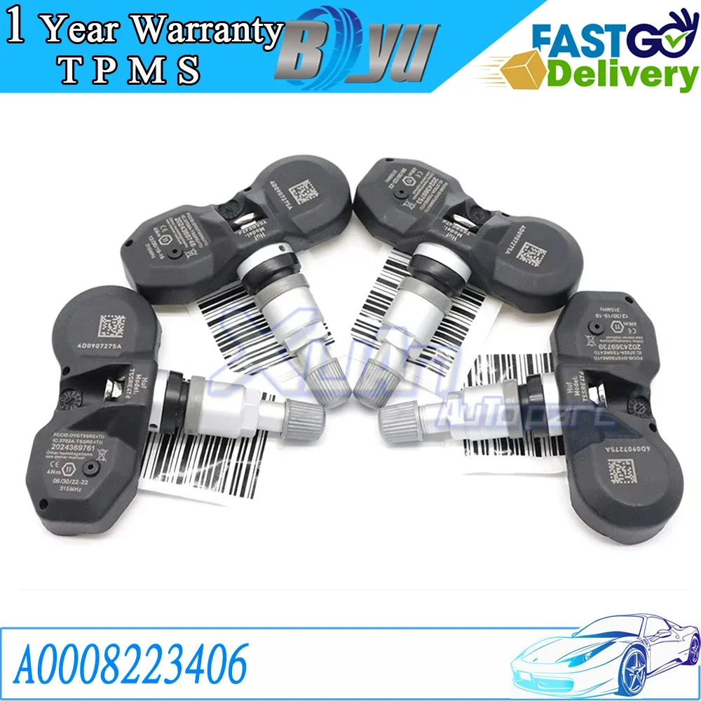 

Car TPMS Tire Pressure Monitor Sensor A0008223406 For Mercedes-Benz 315Mhz 4D0907275A