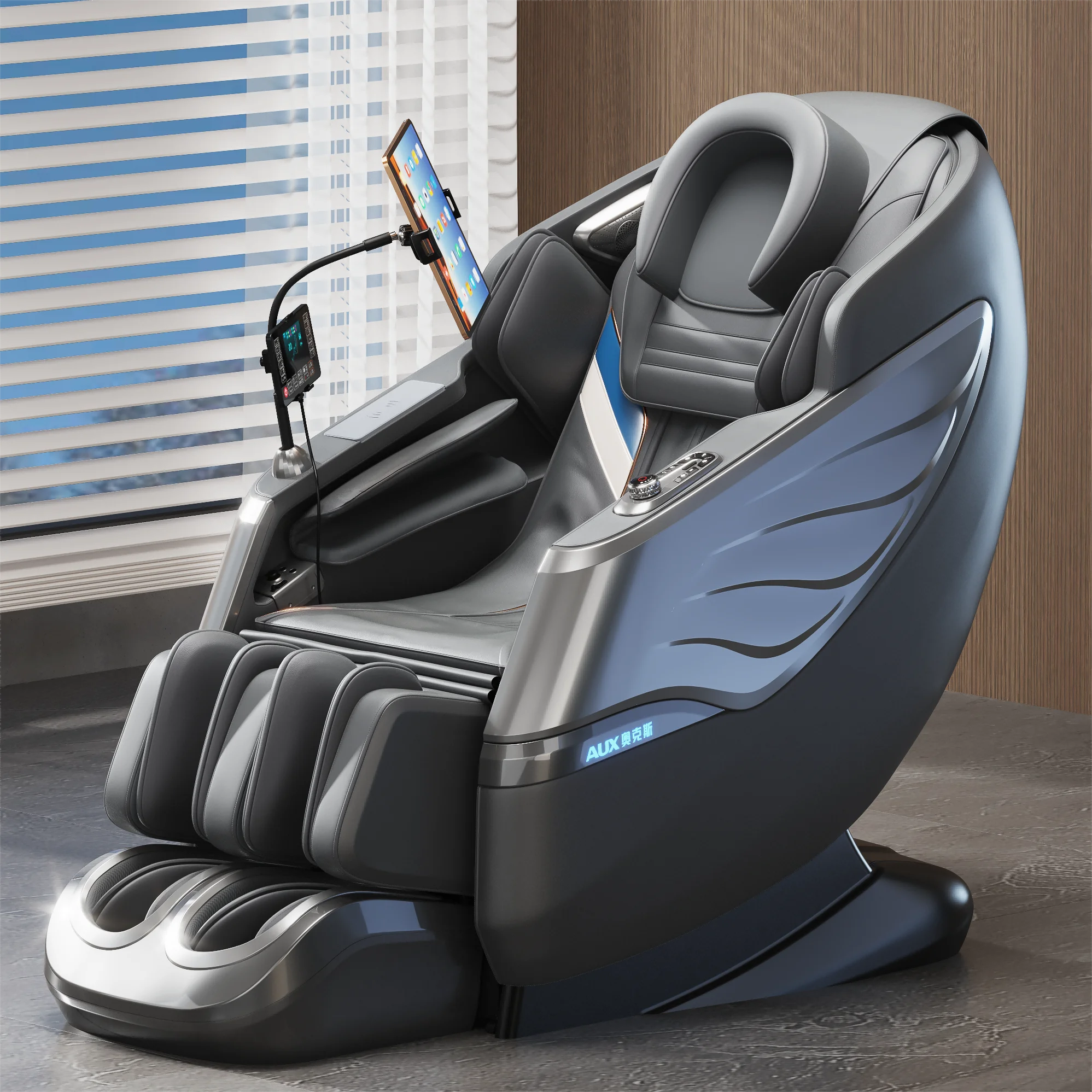 Desleep Advanced Technology Dual 3D Manipulator Super Long Track Whole Body Massage Chair