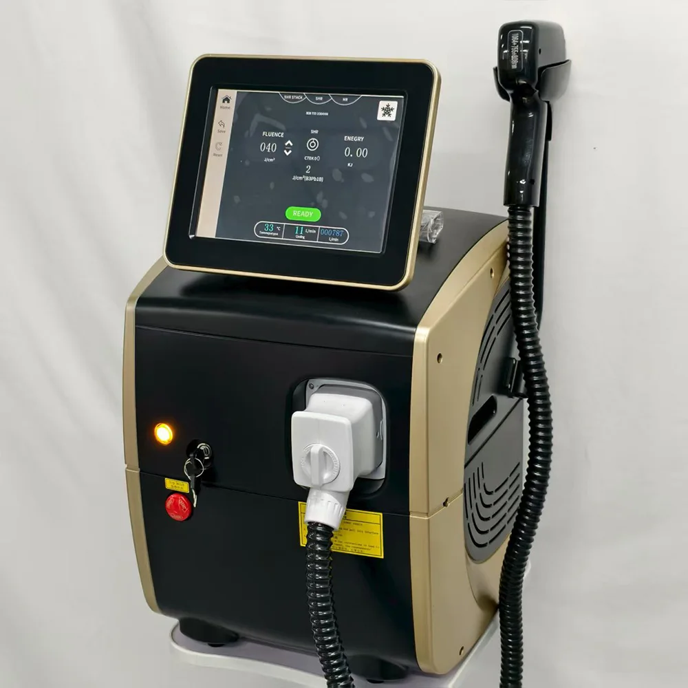 

Диодный лазер 808 нм, машина для удаления волос, тройная длина волны, ледяное охлаждение, безболезненное быстрое удаление волос, оборудование для салонов красоты