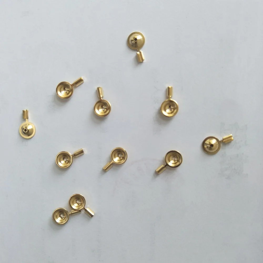 EEG Brain Electrode Gold-plated Disc-shaped Advanced EEG Brain Electrode Disc Electrode Suitable for Various EEG Modules