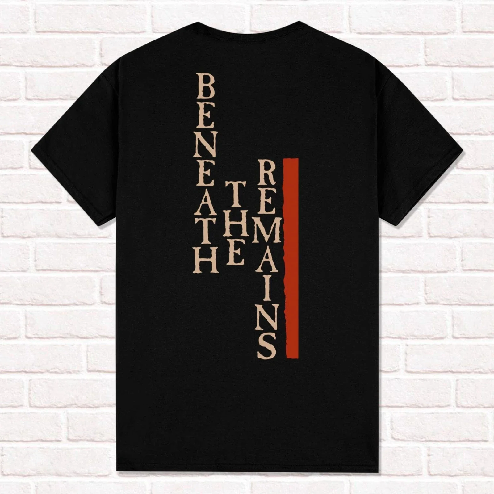 تي شيرت رجالي ونسائي ملابس الشارع عادية Sepultura تي شيرت تحت البقايا 1989 ثراش الموت المعادن الأخدود المعادن الصيف القطن #4