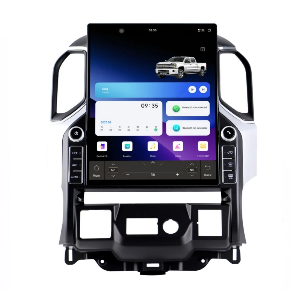 12 Core Android Touch Screen For GMC Sierra Denali Silverado 2019-2023 Car Multimedia Player GPS Display RadioNavigation Carplay