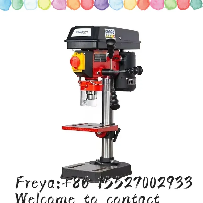 ZJ4113 Industrial Precision Bench Drill Cast Iron Stable Body High Spindle Accuracy Continuous Reliable Operation