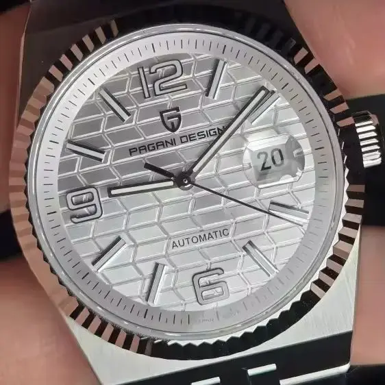 Pagani Design PDYS027 Automatic Watch for Men Japan Miyota 8215 Movement Sapphire Glass 40.5MM Stainless Steel Bracelet Luxury