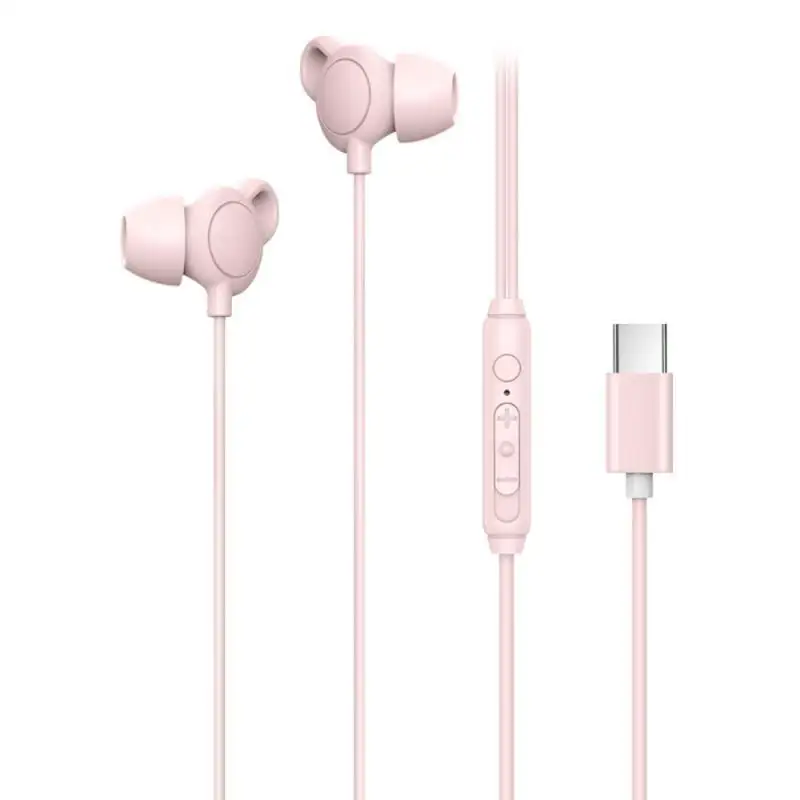 Durable Anti Noise Earphones In Ear Sleep Earphones 15.00g Sleep Phones Line Length 1.2m Wired Headset Soft Silicone Earphone