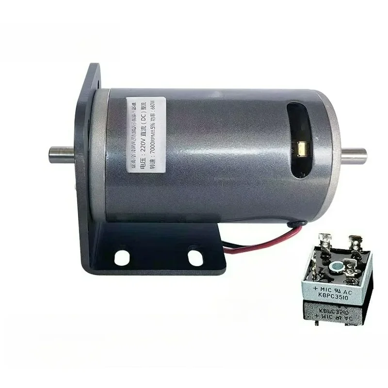680W 7000RPM Speed Adjustable Benchtop Drill 220V Electronic Governor B16 Collet Motor BracketGoods in stock