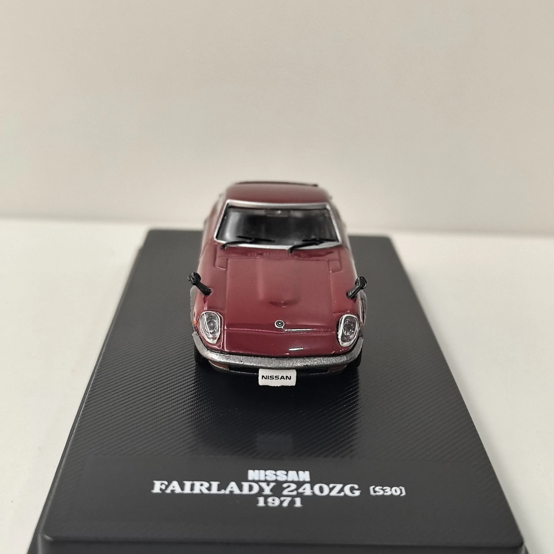 Diecast DEA 1/64 Schaal NISSAN FAIRLADY 240ZG S30 1971 Nissan Legering Model Auto Collectible Toy Gift Souvenir Display Ornament