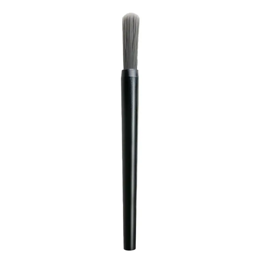 Long Handle Coffee Machine Cleaning Brush Deep Cleaning Nylon Bristles Coffee Grinder Brush Durable Soft Bristle