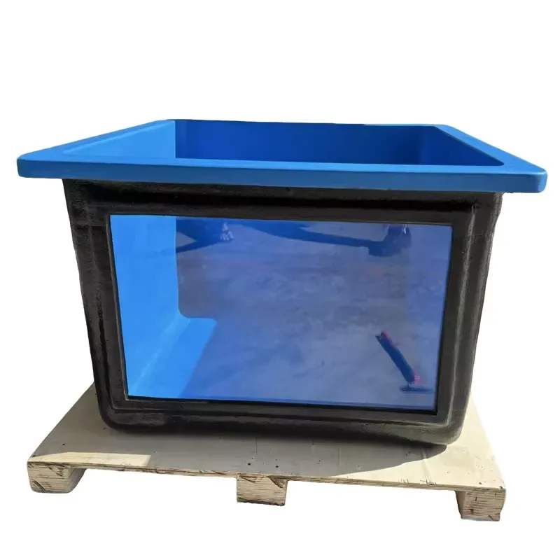 FRP Fish Tank Aquarium Pond Custom Size Round Rectangular for Koi Marine Aquaculture OEM Factory for aquariums