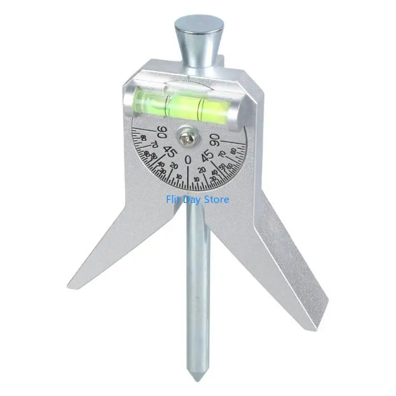 F92C POPABER PIPE CENTER PENCOBER PENCARIAN PENCARIAN PLUMBING Marker Bubble Leveler Tool