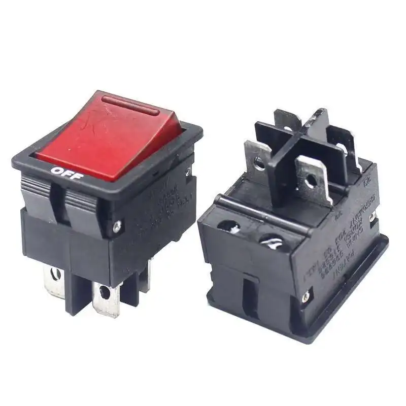 

Approach SS-005 DPDT 5A 10A 15A 20A 25A Reset Circuit Breaker Rocker Thermal Overload Protector Switch