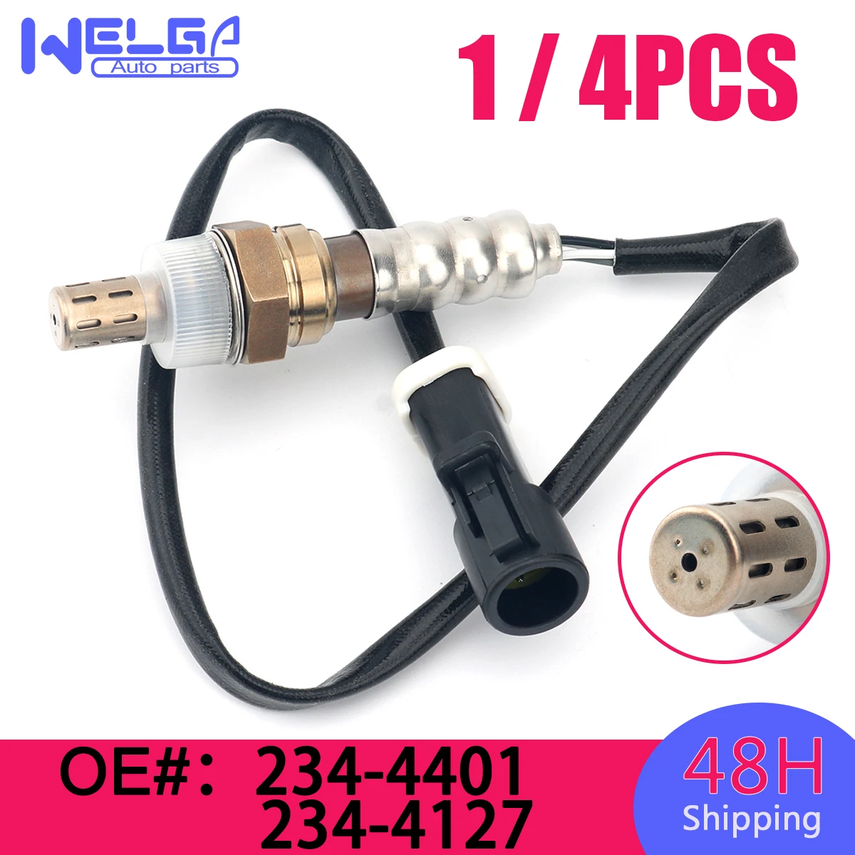 1PCS/4PCS Oxygen O2 Sensor 234-4401 234-4127 For 2001-2008 Ford Expedition F-150 Upstream & Downstream XL3Z-9F472-AA F85Z9G444BA