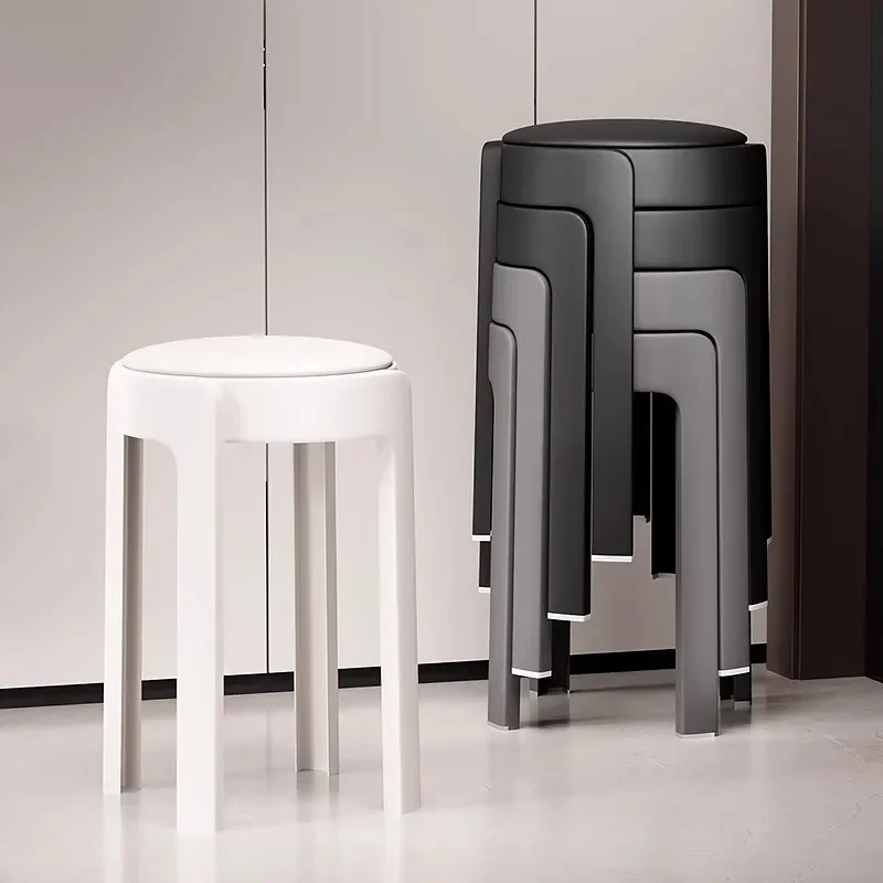 Maximizing Small Spaces: A Deep Dive into the Modern Minimalist Stackable Round Stool