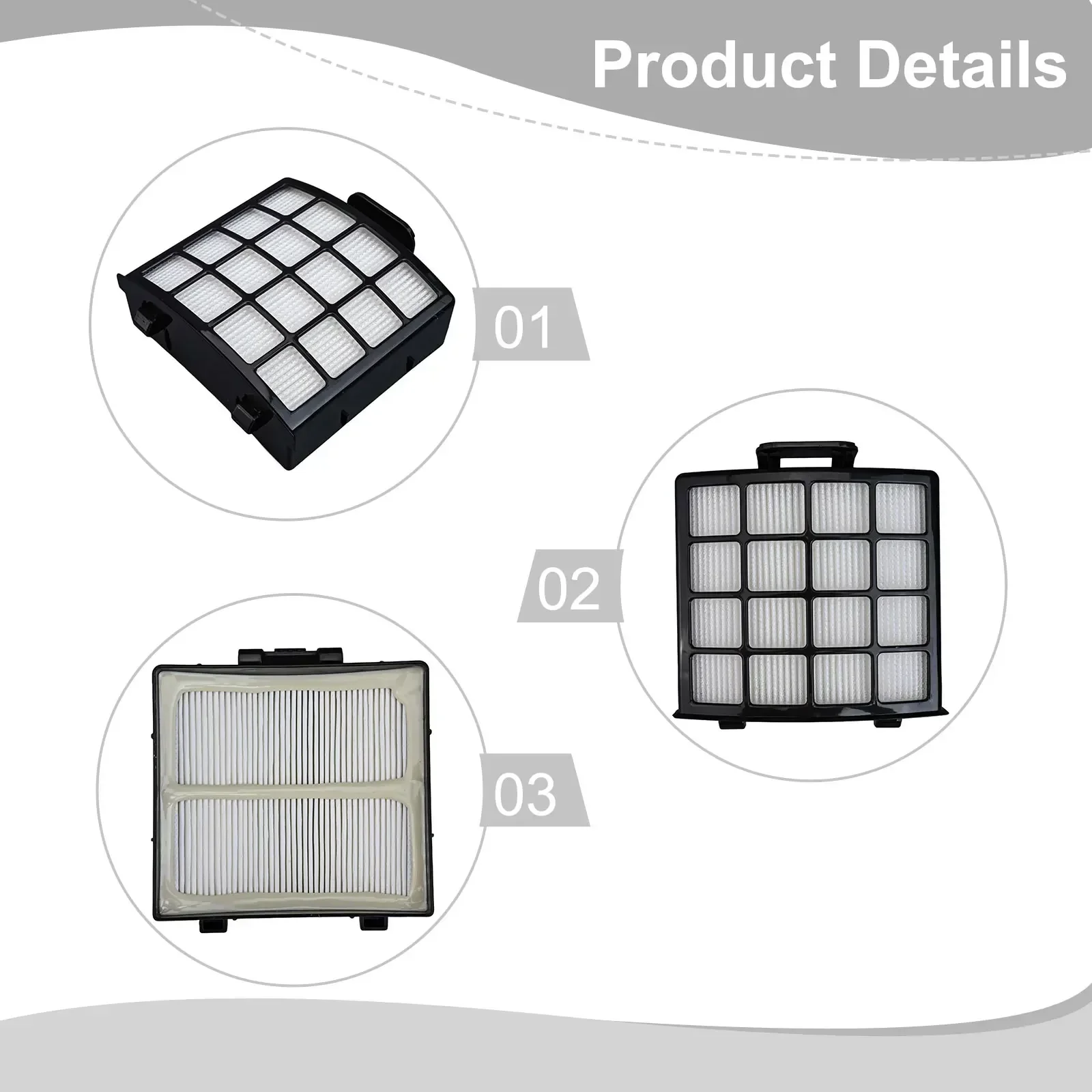 

Filter+Foam Felt Filters+Cleaning Brush For Shark NZ850 NZ850UK AZ912 Anti Hair Wrap Upright Vacuum Cleaner Spare Parts